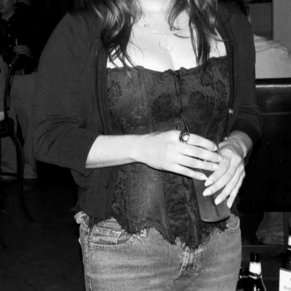 Tesa Classic Black Lace Corset